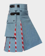 Blue Denim USA Hybrid Kilt righ tside