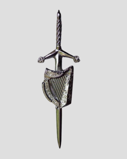 Harp Kilt Pin silver