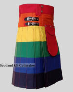 Pride Rainbow Hybrid Kilt rightside