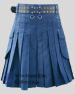 Navy Blue Utility Kilt