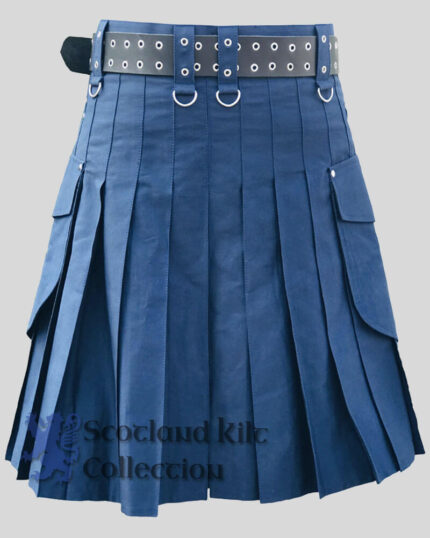 Navy Blue Utility Kilt