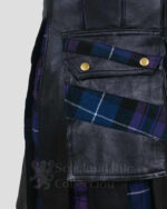 Pride of Scotland Tartan Leather Hybrid Kilt