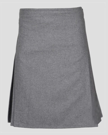 Gray Wool Kilt