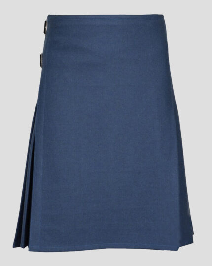 Premium Blue Wool kilt