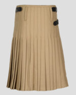 Premium khaki Wool kilt