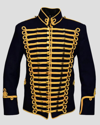 Black Hussar Marching Pipe Band Jacket