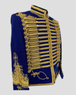 Blue Hussar Marching Pipe Band Jacket For sale