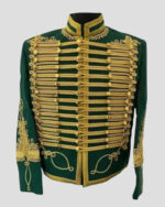 Green Hussar Marching Pipe Band Jacket