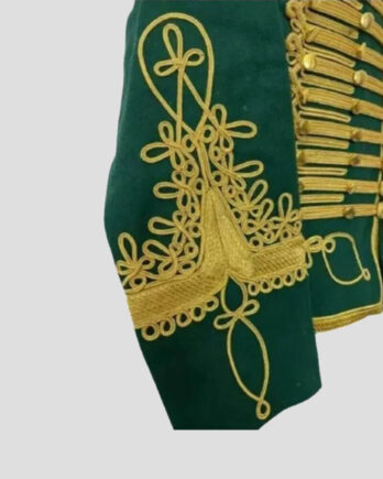 Green Hussar Marching Pipe Band Jacket