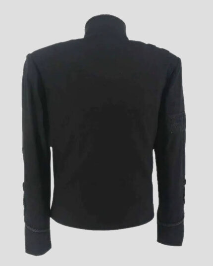 Men's Black Michael Jackson Military Jacket