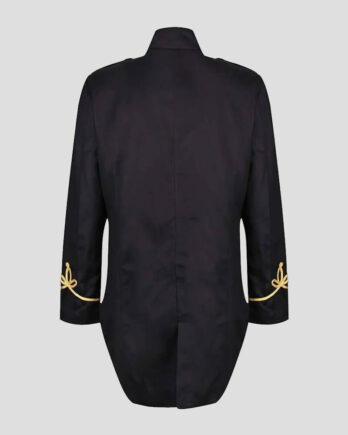 Men’s Parade Marching Band Drummer Gothic Tailcoat Jacket