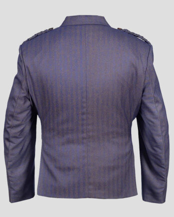Purple Argyll Tweed Jacket And Vest