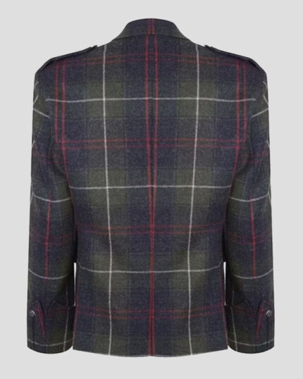 Tweed Wool Argyll Kilt Jacket and Waistcoat