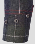 Tweed Wool Argyll Kilt Jacket and Waistcoat