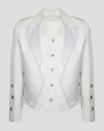 White Prince Charlie Jacket & Waistcoat