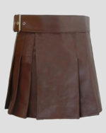 Original Brown Leather Kilt - James kilt