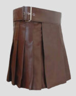 Original Brown Leather Kilt - James kilt
