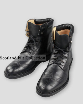 Black Leather Boot