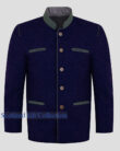 Bavarian Classic Alpine Navy Wool Jacket main image 1