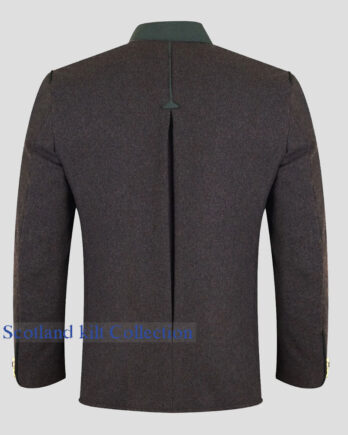 Fürth Charcoal Grey Bavarian Trachten Jacket