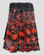 Jack O'Lantern Halloween Hybrid Utility Kilt