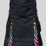 New Tiger Striped Rainbow Hybrid Kilt