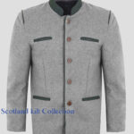 Nuremberg Light Grey Bavarian Trachten Jacket