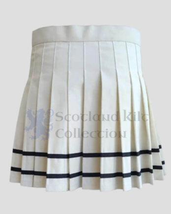 White and Black Women’s Fashion Kilt