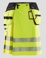 Blaklader 1921 High Visibility Kilt - Safety YellowBlack Style