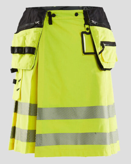 Blaklader 1921 High Visibility Kilt - Safety YellowBlack Style