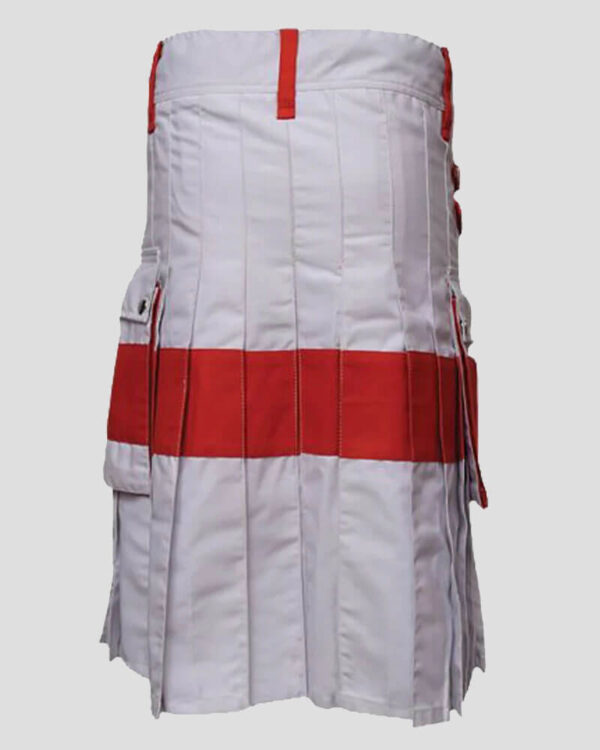 English Flag Utility Kilt - St George's Cross - England Kilt