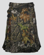 Jungle Camouflage Kilt - Modern Camo Utility Kilt with Pockets