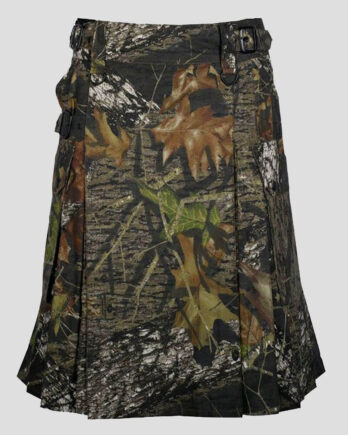 Jungle Camouflage Kilt - Modern Camo Utility Kilt with Pockets