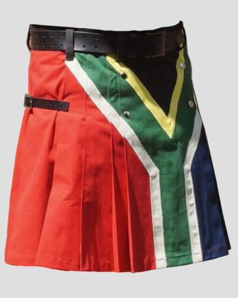 South African Flag Kilt - Premium Quality South African Flag Design