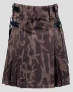 Tactical Army Camo Kilt - Durable & Stylish Utility Wear