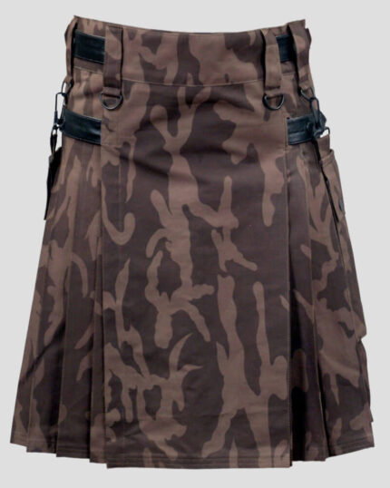 Tactical Army Camo Kilt - Durable & Stylish Utility Wear