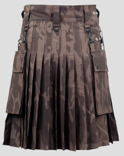 Tactical Army Camo Kilt - Durable & Stylish Utility Wear