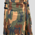 Tactical Military Camo Kilt - Durable & Stylish Gear