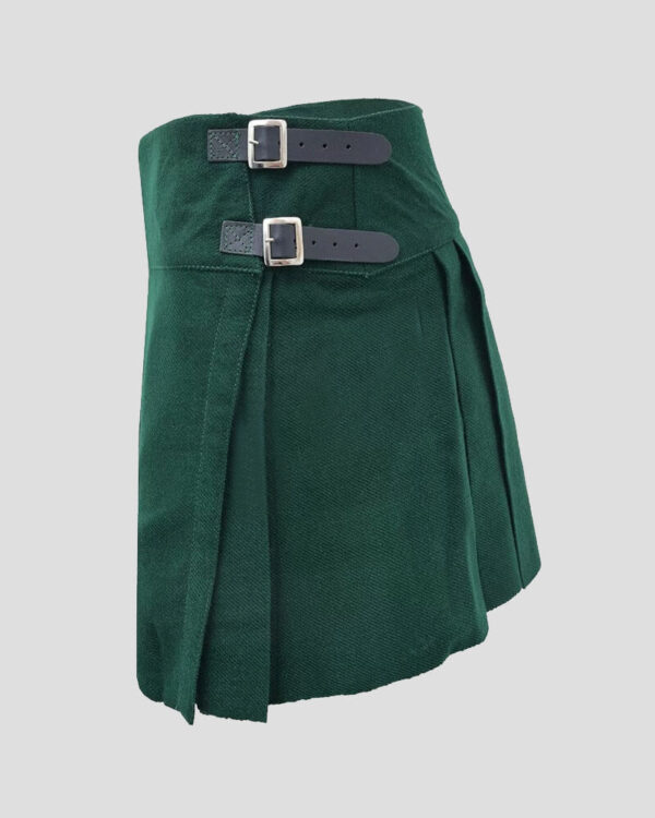 Alexina Green Tartan Skirt - Stylish Plaid Design for Ladies