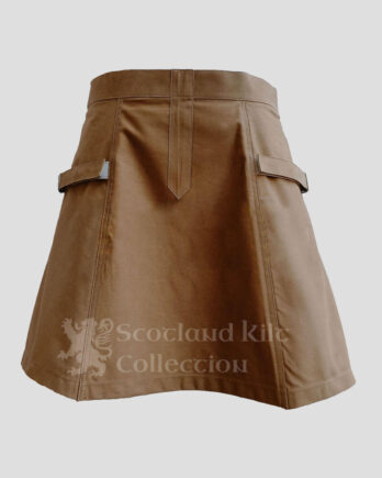 Brown Women Utility Kilt