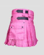 Isla Pink Utility Kilt - Stylish & Functional Utility Wear