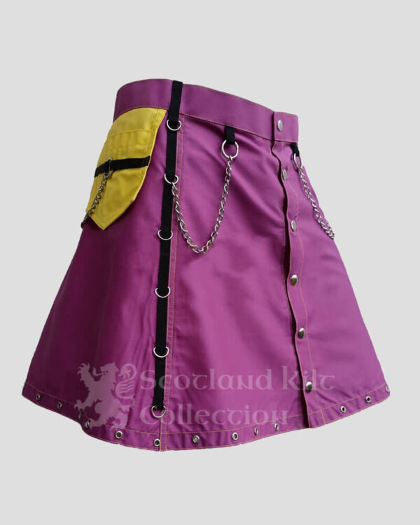 Maisie Purple Women Utility Kilt