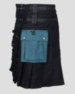 Modern Black Watch Tartan Hybrid Gothic Kilt