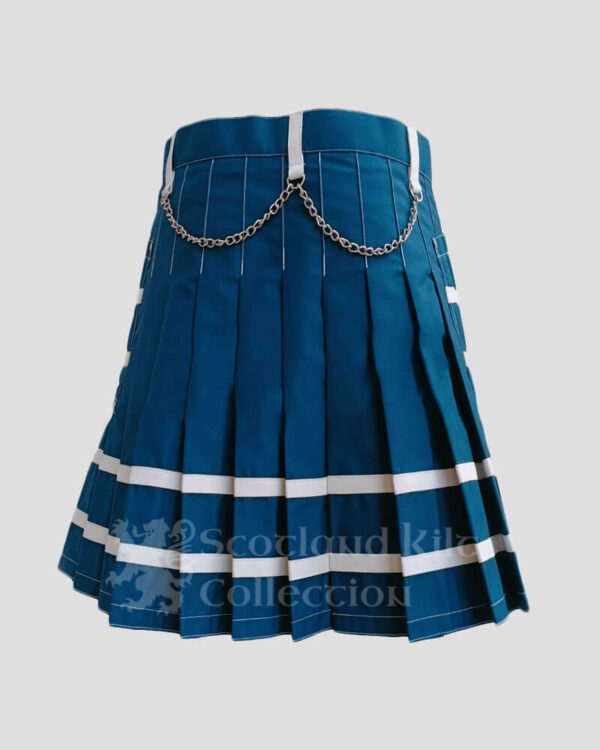 Navy Blue Women Utility Kilt