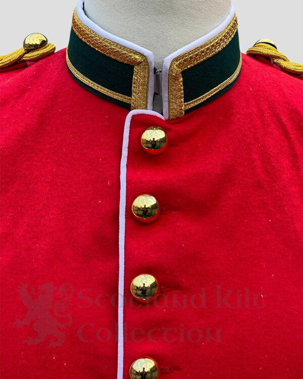 Red Zulu War Jacket Officers Tunic 1879 British Military