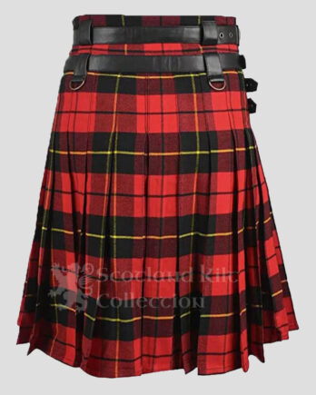 Wallace Tartan Utility Kilt with Front Pocket