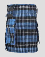 Standard Ramsay Blue Tartan Utility Kilt for Women