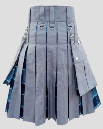 US Navy Tartan Hybrid Kilt