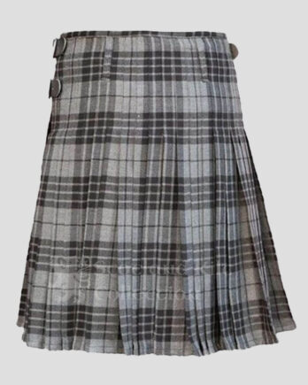 Women’s Grey Tartan Kilt