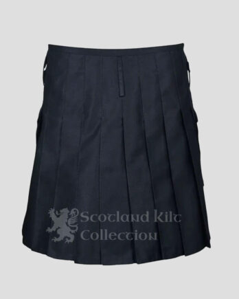 Ladies Standard Black Utility Kilt